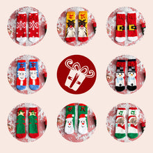 Load image into Gallery viewer, Coral Fleece Christmas Stocking Gift Box