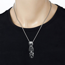 Load image into Gallery viewer, Speak No Evil, Hear No Evil, See No Evil Skulls Necklace For Men