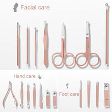 Load image into Gallery viewer, Stainless Steel Nail Care kit -18 Pieces