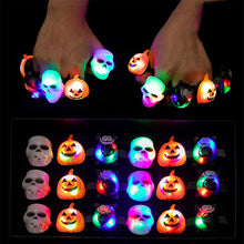 Load image into Gallery viewer, Halloween Led Light Up Rings