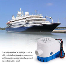 Load image into Gallery viewer, Automatic Submersible Boat Bilge Water Pump