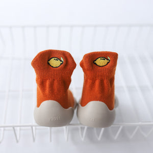 Knitted Embroidered Baby Toddler Shoes