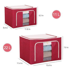 Load image into Gallery viewer, Foldable Storage Bag For Quilt And Clothes