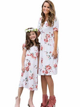 Load image into Gallery viewer, Floral Mommy And Me Matching Dresses