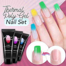 Load image into Gallery viewer, Thermal Poly Gel Nail Set