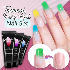 Thermal Poly Gel Nail Set