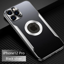 Load image into Gallery viewer, IPhone Metal Ring Fine Hole Anti-Fall Protective Shell