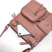 Load image into Gallery viewer, [PRE-SALE 7 DAYS] Multi-Pocket Soft PU Crossbody Bag