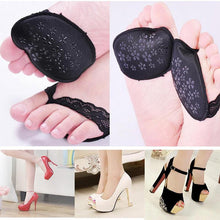 Load image into Gallery viewer, Ladies Forefoot Invisible High Heeled Shoes/Slip Resistant Half Yard Pads