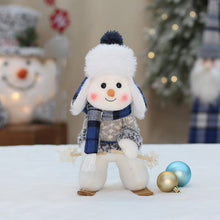 Load image into Gallery viewer, Christmas Blue New Fabric Doll