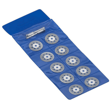 Load image into Gallery viewer, Domom® Diamond Cutting Wheel Set (10 PCS and 2 Rods)