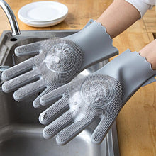 Load image into Gallery viewer, Multi-functional Silicone Decontamination Non-stick Oil Cleaning Gloves (1 pair)