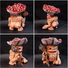 Load image into Gallery viewer, Resin Mushroom Wizard Ornaments