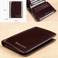 Load image into Gallery viewer, Men&#39;s Leather Wallet