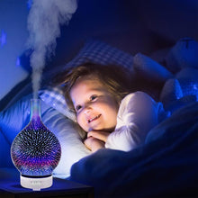 Load image into Gallery viewer, Colorful Glass Aroma Humidifier