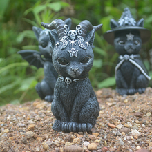 Load image into Gallery viewer, Halloween Lawn Decoration Cat Gnome