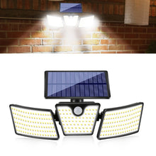 Load image into Gallery viewer, Triple LED Solar Wall Light