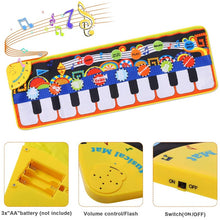 Load image into Gallery viewer, Children Piano Music Dance Mat