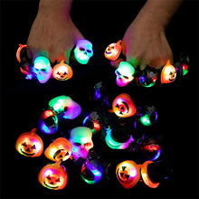 Load image into Gallery viewer, Halloween Led Light Up Rings