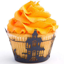 Load image into Gallery viewer, Halloween Decoration Cupcake Wrappers Party Accessories, 50 PCs