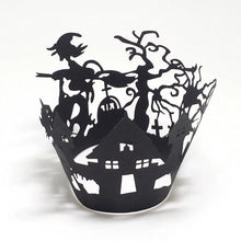 Load image into Gallery viewer, Halloween Decoration Cupcake Wrappers Party Accessories, 50 PCs