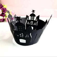 Load image into Gallery viewer, Halloween Decoration Cupcake Wrappers Party Accessories, 50 PCs