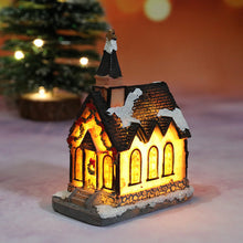 Load image into Gallery viewer, Christmas decoration resin small house