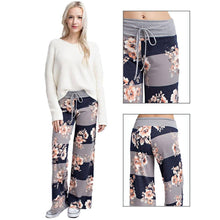 Load image into Gallery viewer, Pantalones Florales Holgados de Mujer, - Tejido Ligero