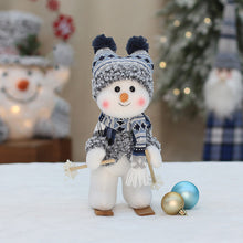 Load image into Gallery viewer, Christmas Blue New Fabric Doll