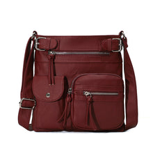 Load image into Gallery viewer, [PRE-SALE 7 DAYS] Multi-Pocket Soft PU Crossbody Bag