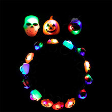 Load image into Gallery viewer, Halloween Led Light Up Rings