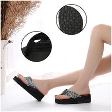 Load image into Gallery viewer, The Latest Summer Sequin Women&#39;s 2018 Non-slip Sandals Slipper Flip Flops for Indoor Outdoor