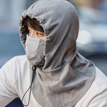 Load image into Gallery viewer, Hooded Face Mask with Neck Warmer for Cycling