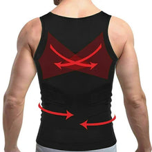 Load image into Gallery viewer, Men&#39;s Slimming Compression Vest