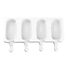 Load image into Gallery viewer, Silicone Easy Cream Mini Ice Cream Bar Mold Set