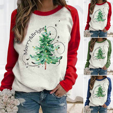 Load image into Gallery viewer, Christmas Tree Sweatshirt For Women