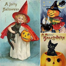 Load image into Gallery viewer, Vintage Halloween Postcard (24 pcs)