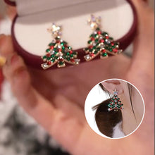 Load image into Gallery viewer, Christmas Tree Stud Earrings