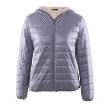 Load image into Gallery viewer, Women Zipper Fleece Basic Jackets Coat