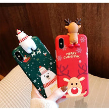 Load image into Gallery viewer, Phone 3D Christmas Cases