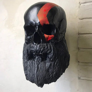 Motorcycle Skull Helmet Holder