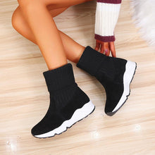 Load image into Gallery viewer, Women&#39;s Wool Platform Boots