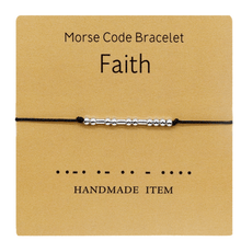 Load image into Gallery viewer, Funny Morse Code Couple Bracelet