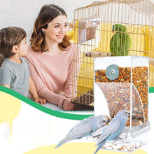 Load image into Gallery viewer, Automatic No-Spill Transparent Bird Feeder