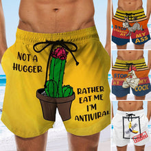 Load image into Gallery viewer, Funny Swim Trunks