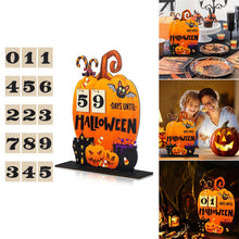 Load image into Gallery viewer, Halloween Wooden Advent Calendar