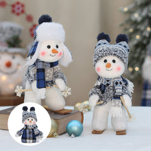 Load image into Gallery viewer, Christmas Blue New Fabric Doll