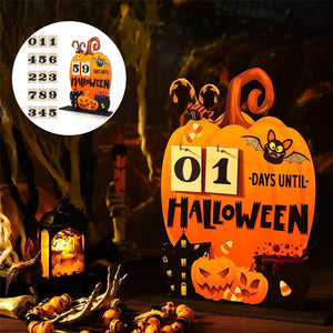 Halloween Wooden Advent Calendar