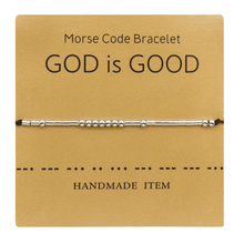 Load image into Gallery viewer, Funny Morse Code Couple Bracelet