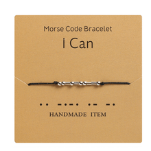 Load image into Gallery viewer, Funny Morse Code Couple Bracelet